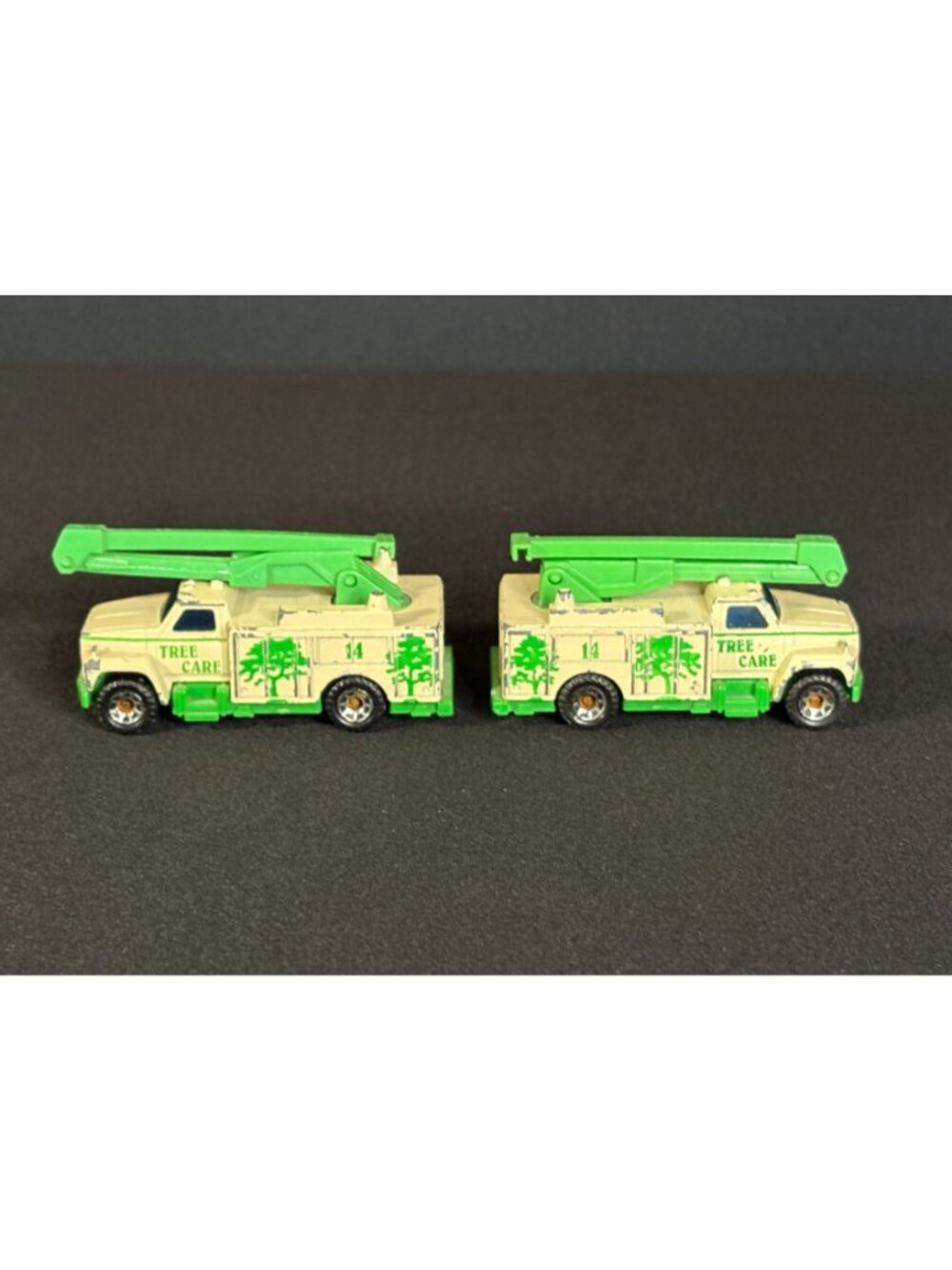 Matchbox Tree Utility Truck Ford Bucket Boom 1989 F-Series MB33 MB74 Toy Car VTG - Picture 3 of 7
